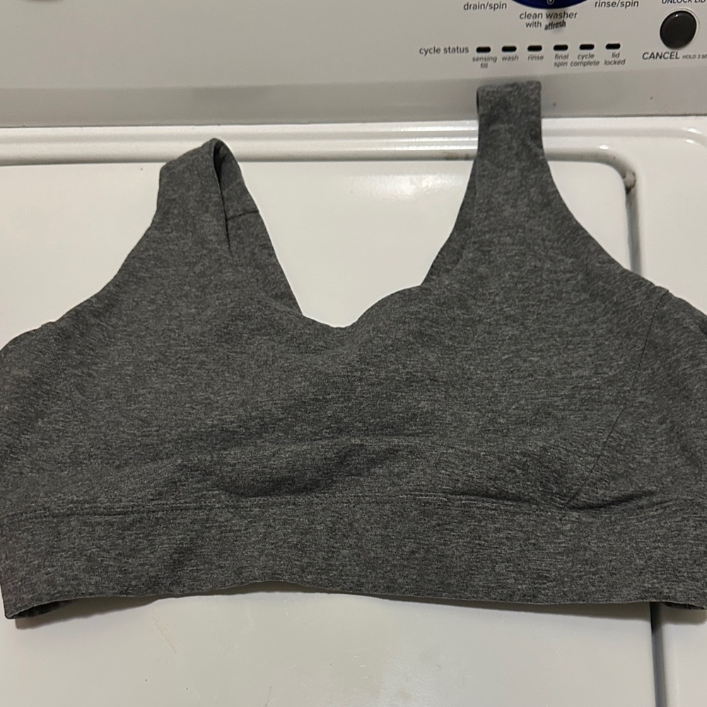 ZELOS Charcoal Women's Bralette no padding